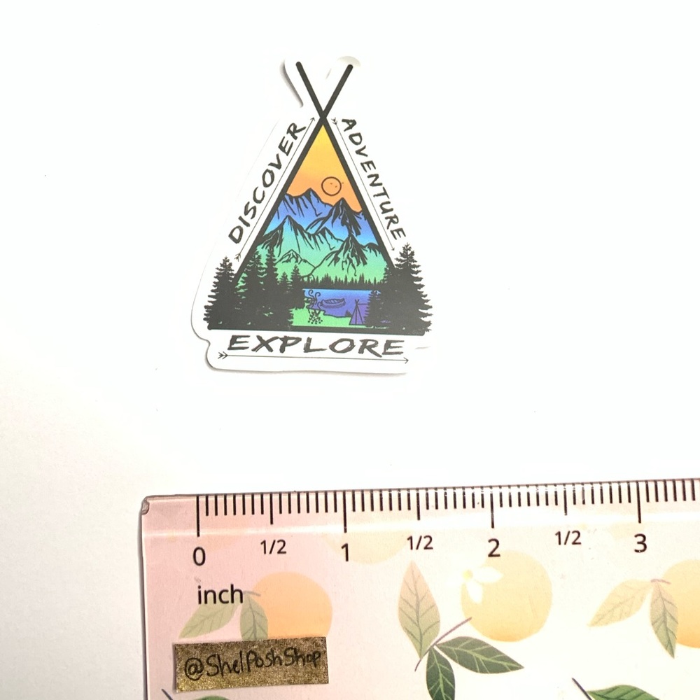Adventure Vinyl Sticker - Picture 2 of 2